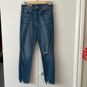 Gap, true skinny ankle sky high, size 27r or 4